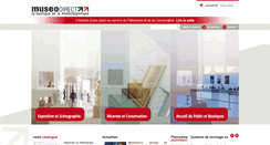 Desktop Screenshot of museodirect.com